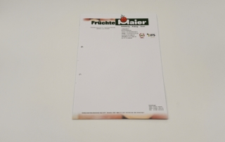 mit Abheftlochung