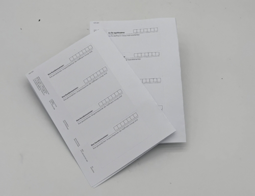 Katalogversand mit Kontaktdaten
