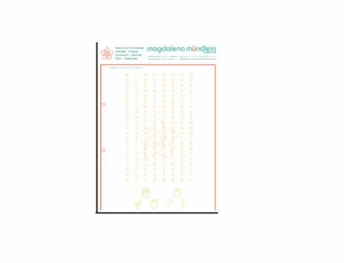 Venusblume auf LogoPapier