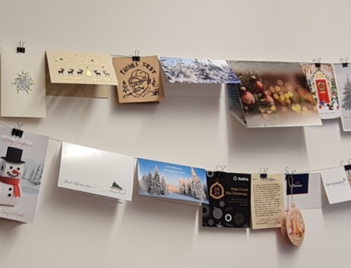 Danke für Ihre Weihnachtsgrüße